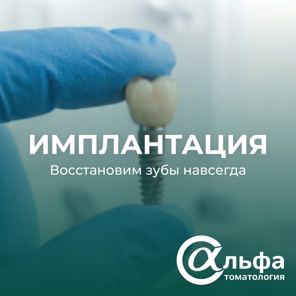 Имплантация зубов
