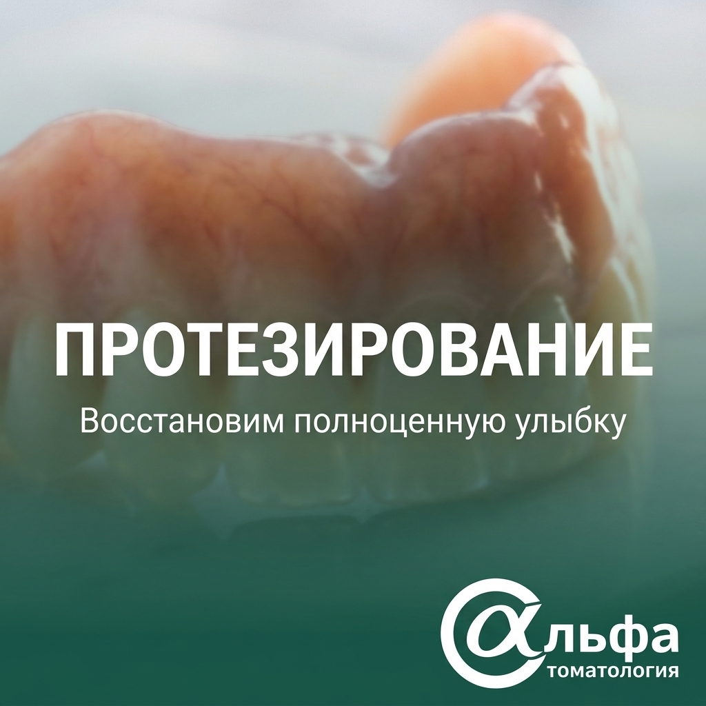 Протезирование зубов