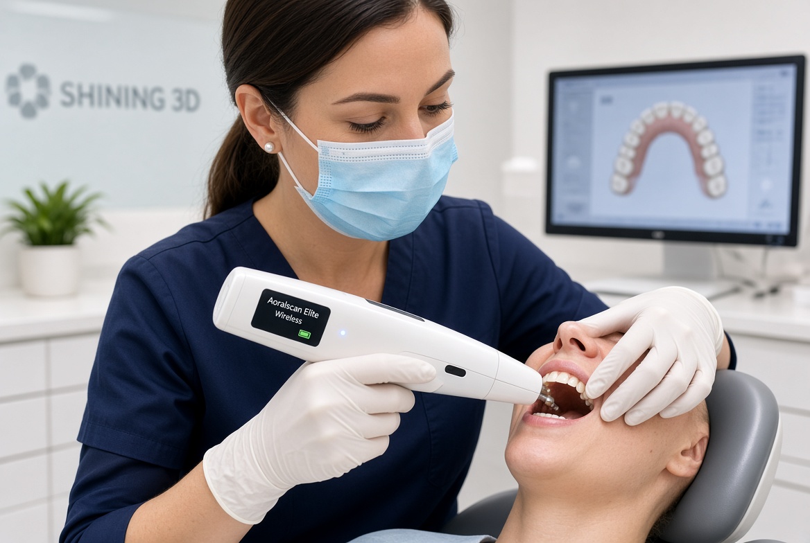 Интраоральный сканер Shining 3D Aoralscan Elite Wireless
